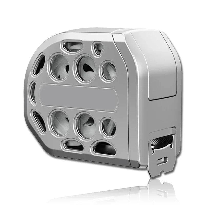 شريط قياس من الفولاذ المقاوم للصدأ ABLK بطول 16/25 قدم مضاد للصدأ، مغناطيسية قوية على القاع، تصميم مجوف، محمول