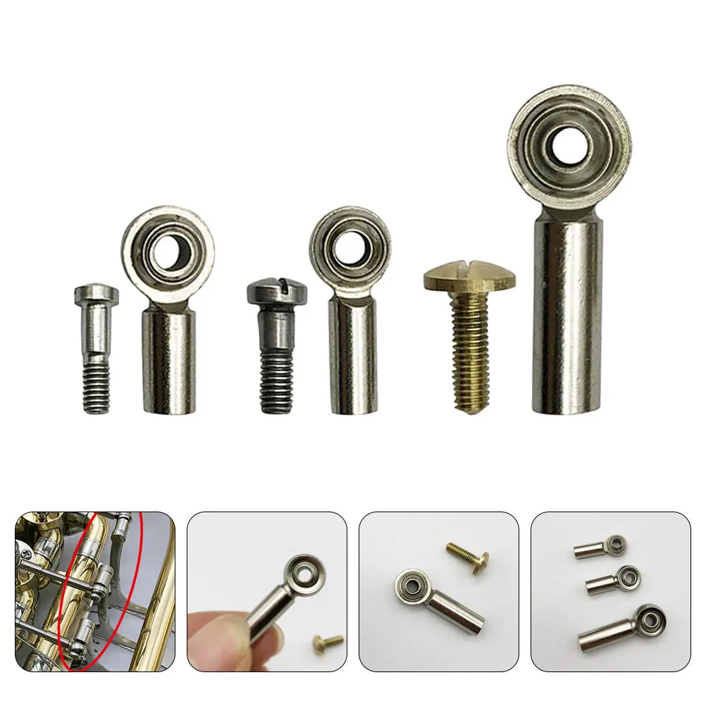 

1Set Trumpet Replacement Screws Premium Quality Small Size Convenient Storage Perfect for Music Enthusiasts Finger Button Screws