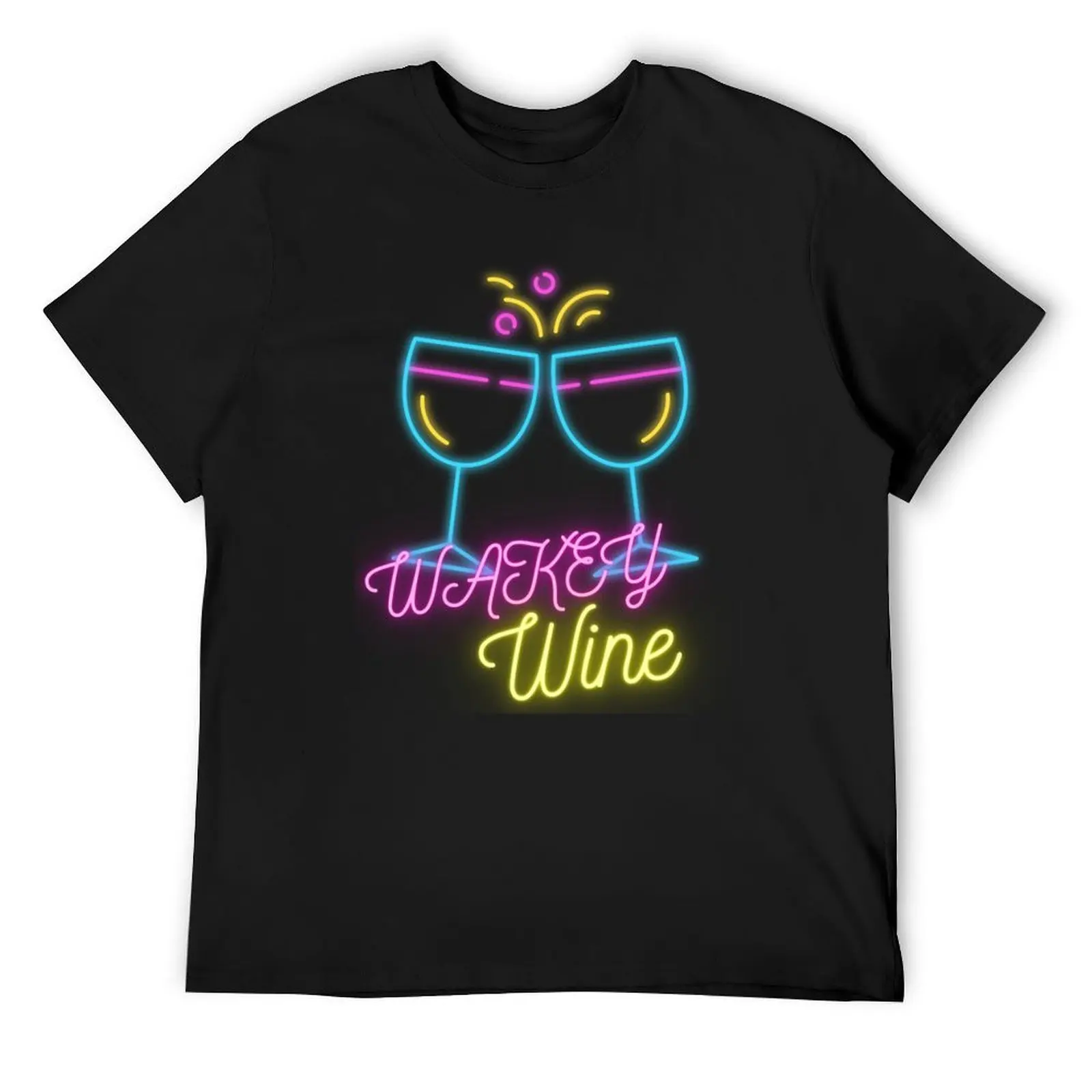 

Walkey Wines 1 T-Shirt quick-drying oversizeds rapper graphic tees Men's t-shirt
