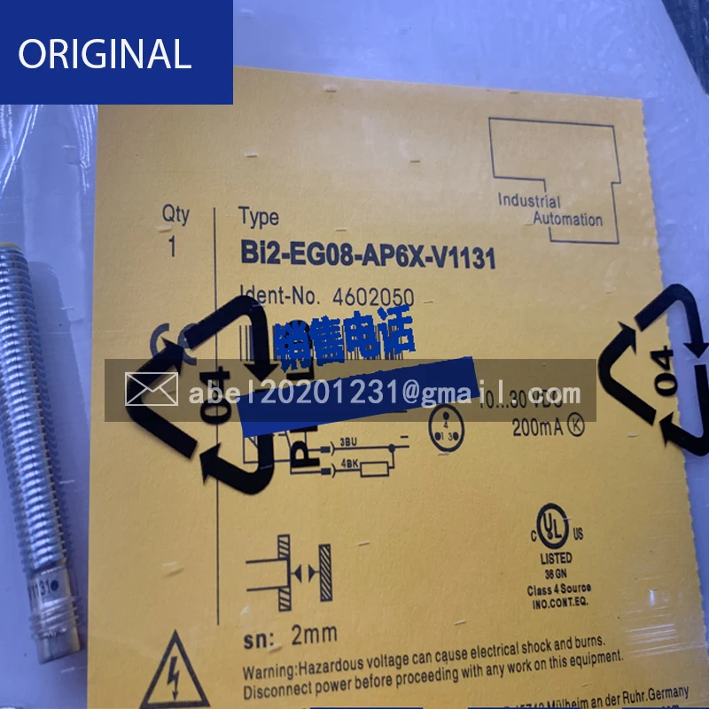 BRAND NEW ORIGINAL SENSOR BI2-EG08-AP6X-V1131 NBB15-8GM50-E0 BI4U-M12-AP6X BI4U-M12-AN6X E2B-M12KS02-WZ-C2 E2B-M12KS02-WZ-B2