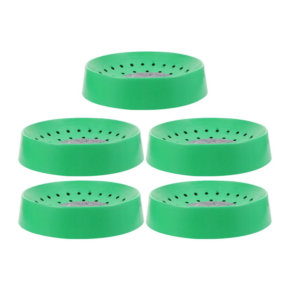 

5pcs Plastic Bird Bowl Reusable Durable Breeding Bowl Hollow Out Nesting Bed For Pigeon Hatching Easy Install Sturdy Rest Place