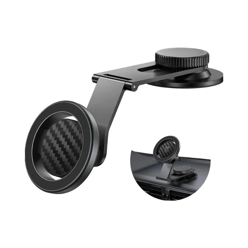 

Universal instrument panel Car foldable aluminum alloy arm Ultra stable mobile phone holder