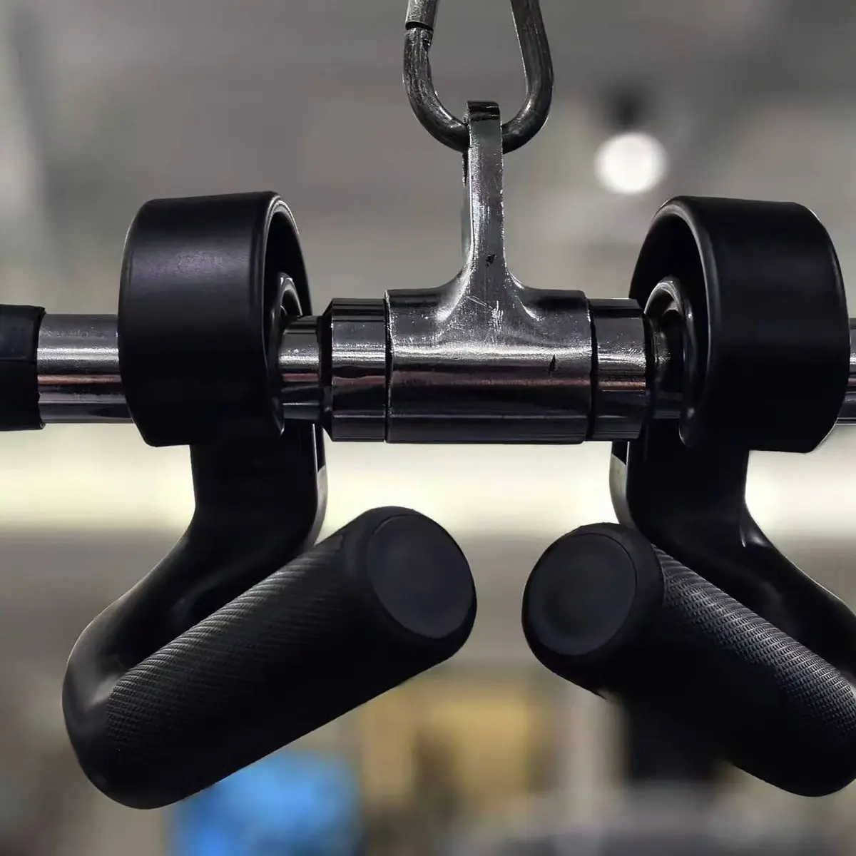 45 ° High Strength Composite Nylon Hook Fitness Grip Pair  Front and Back Grip Pull-up Rowing