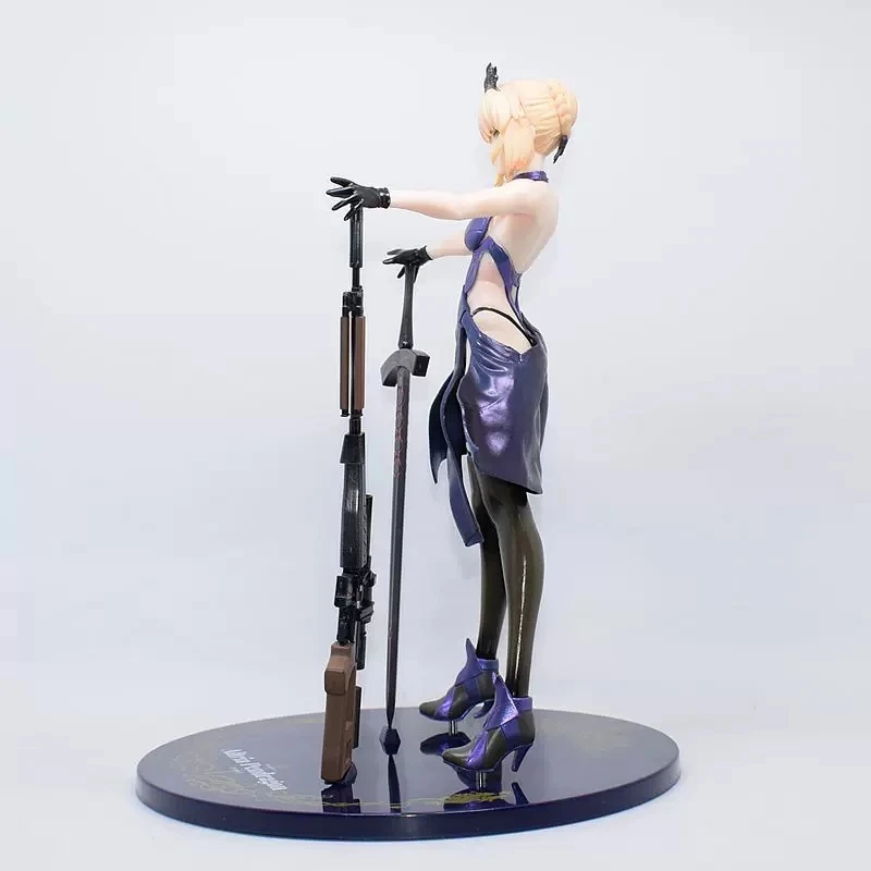 

Fate Stay Night Altria Pendragon Black Saber 25cm PVC Action Figure Japan Anime Collectible Model Toy Doll Gift