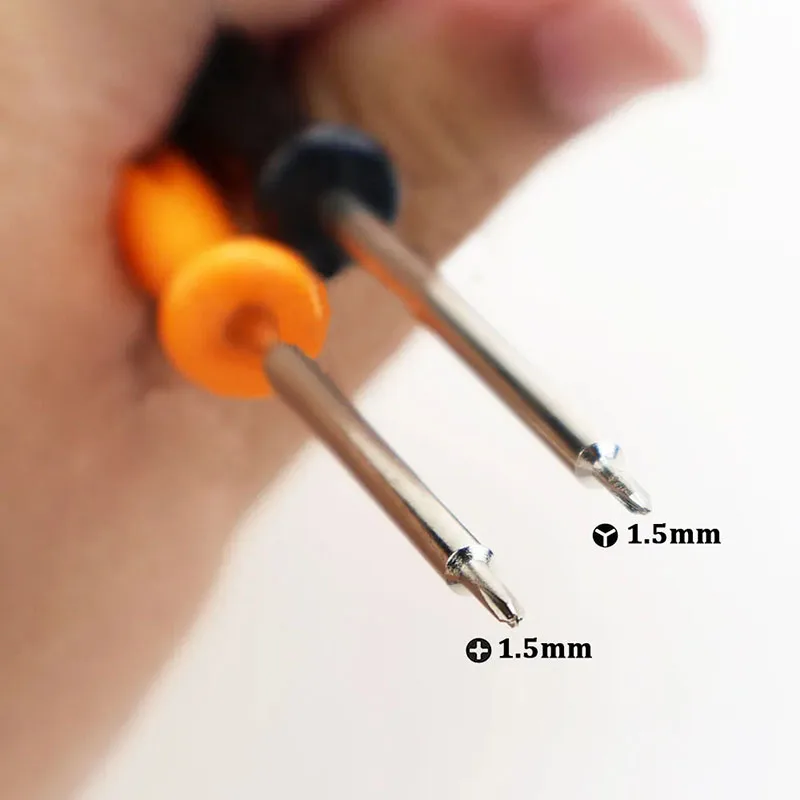 ChengHaoRan 1 шт. 1,5 мм крестообразный и Y-образный переключатель Wii DS Lite, трехкулачковая отвертка, набор инструментов для ремонта и открытия