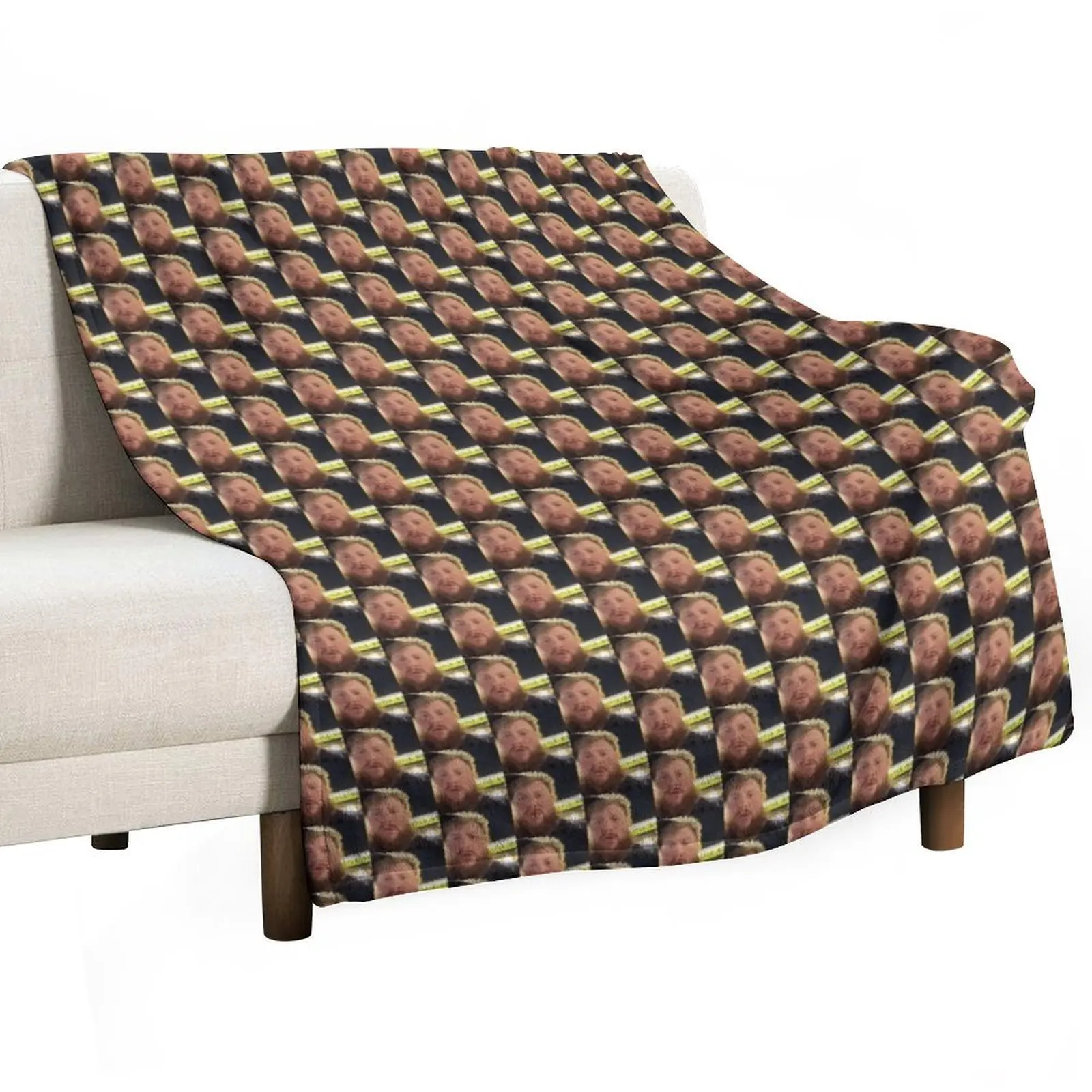 

Caseoh funny gaming streamer Throw Blanket Plush Fuzzy Cozy Blanket for Couch Sofa