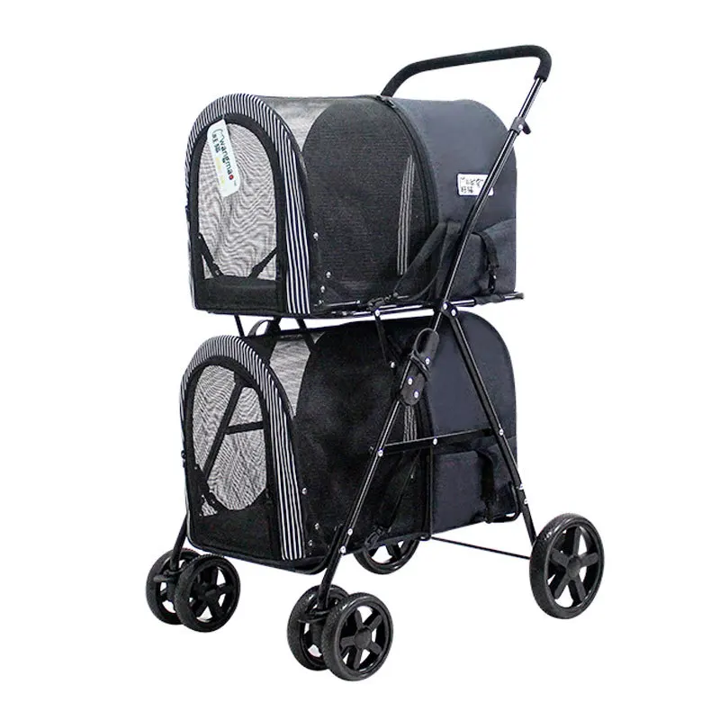 

pet trolley with wheels sporty double dog stroller auto folding pink dog stroller 2 dogs