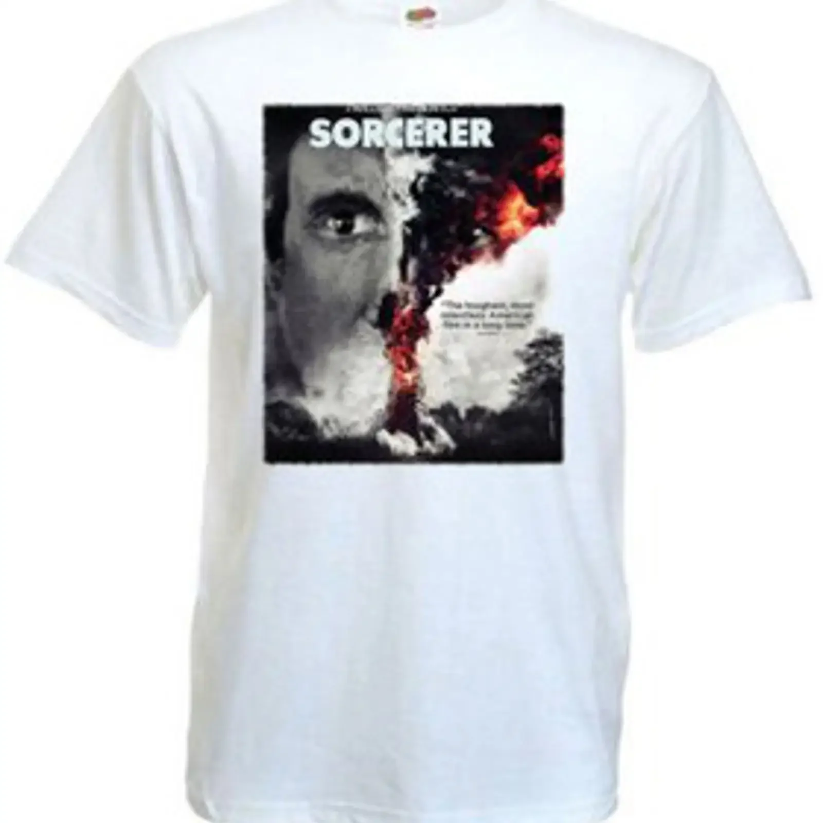 Camiseta Sorcerer v6 blanca cartel de película todas las tallas S 5XL vintage Washed Stretched Comfortable Casual