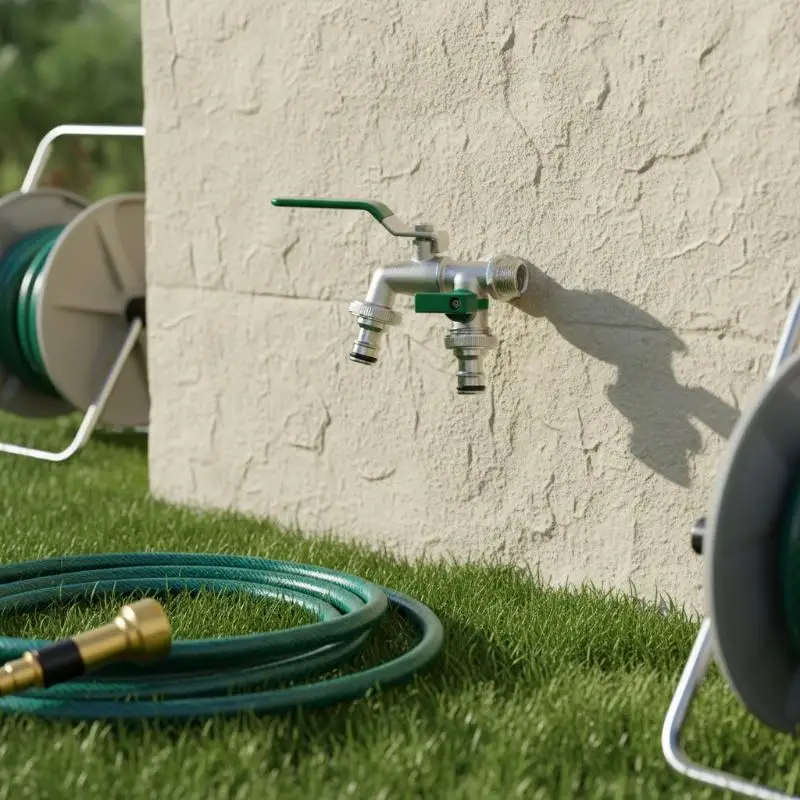 Water Faucet 1Pcs Garden Tap 1 2 3 4 Inch On Off Valve Durable Construction for Outdoor Lawn Irrigation Tools