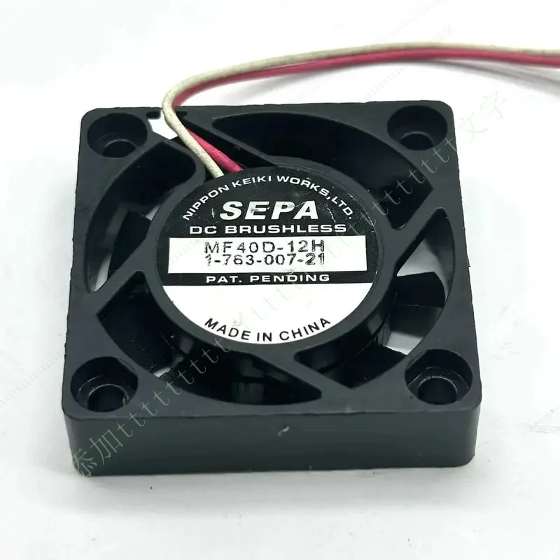 

W FOR SEPA MF40D-12H MF40D-12H-704 DC 12V 40x40x10mm Server Cooling Fan