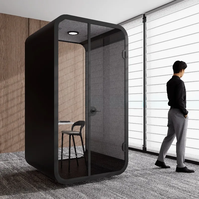 Indoor Prefabricated Telephone Booth Phone Booth Portable Sound Proof