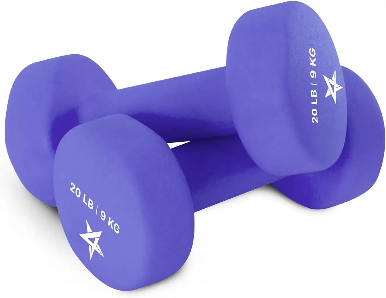 

Coated Dumbbell Hand Weight Sets of 2 Multiple Weight Options with 15 Colors Anti roll Anti Slip Hexagon Shape