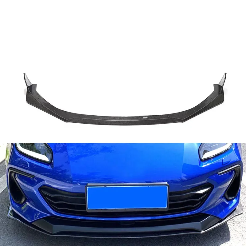 

BRZ GR86 Carbon Fiber Car Front Bumper Lip for Toyota Subaru GR86 BRZ 2022-2023