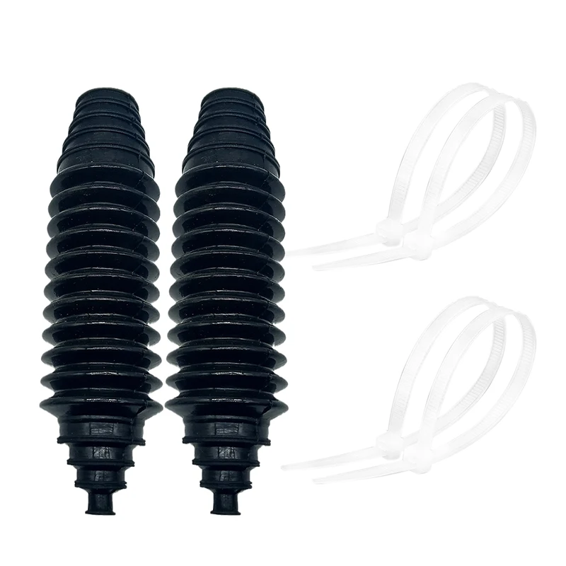 Universal Silikon Rack und Ritzel Lenkmanschette Ritzelmanschette Gamasche Kit Schwarz Blau – Detail 1