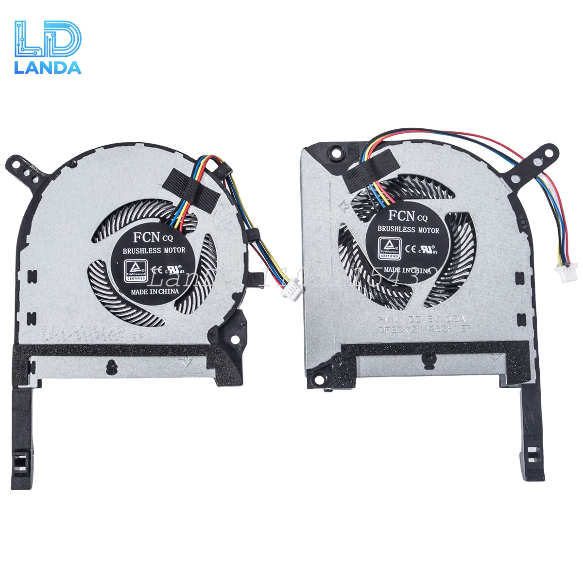 New Original Laptop CPU GPU Cooling Fan For ASUS TUF A15 FA506II F15 FX506LI FX506LH GTX1650Ti FCN FMLB 13NR00S0M10011 FMCA