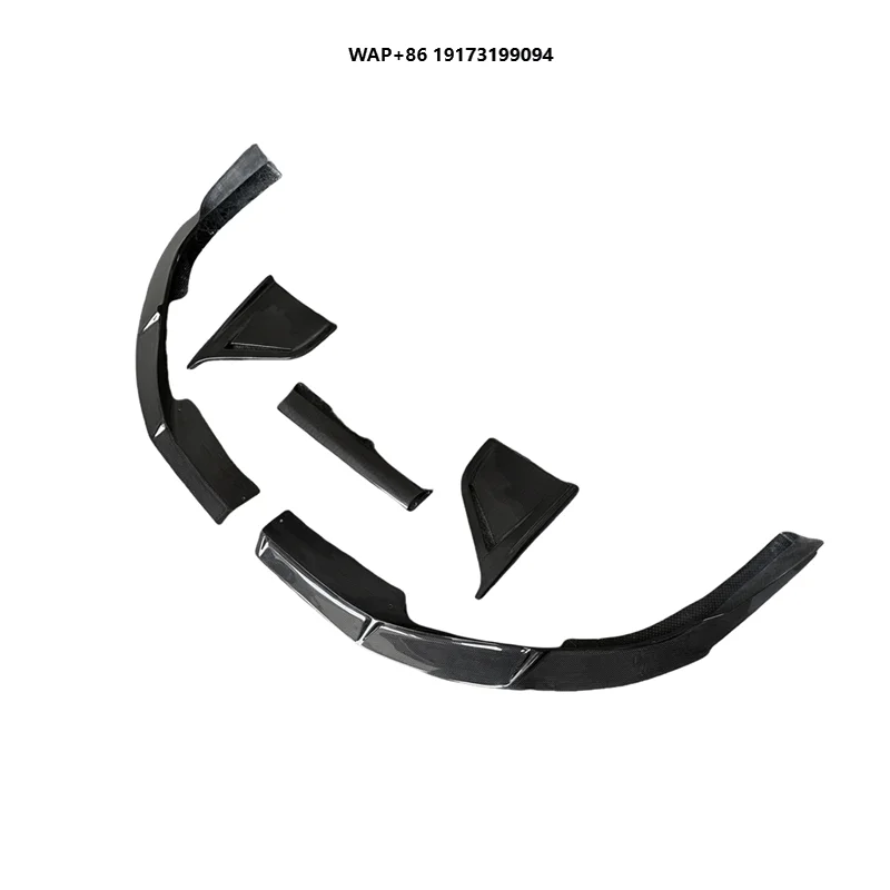 

For Ferrari-F8 Carbon Fiber Body Kit Front Bumper Lip Carbon Fiber Front Lip