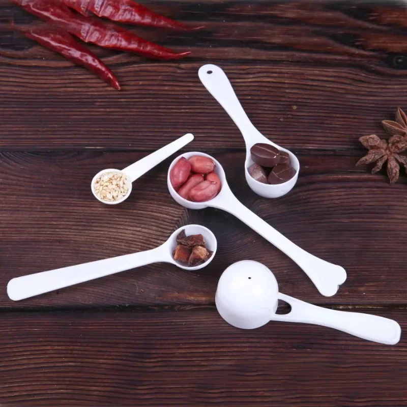 1/3/5/10g Measuring Spoon Coffee Protein Milk Powder Scoops Reusable Plastic Measuring Spoon Milk Coffee Milk Powder KitchenTool