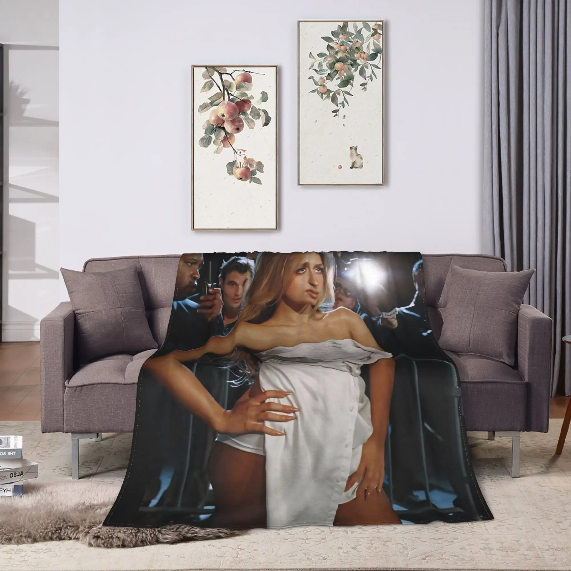 Miss Possessive Tour 2025 Tate McRae Blankets Quality Soft Warm  Throw Blanket Winter Girls Boys Bedroom Street Trend Bedspread