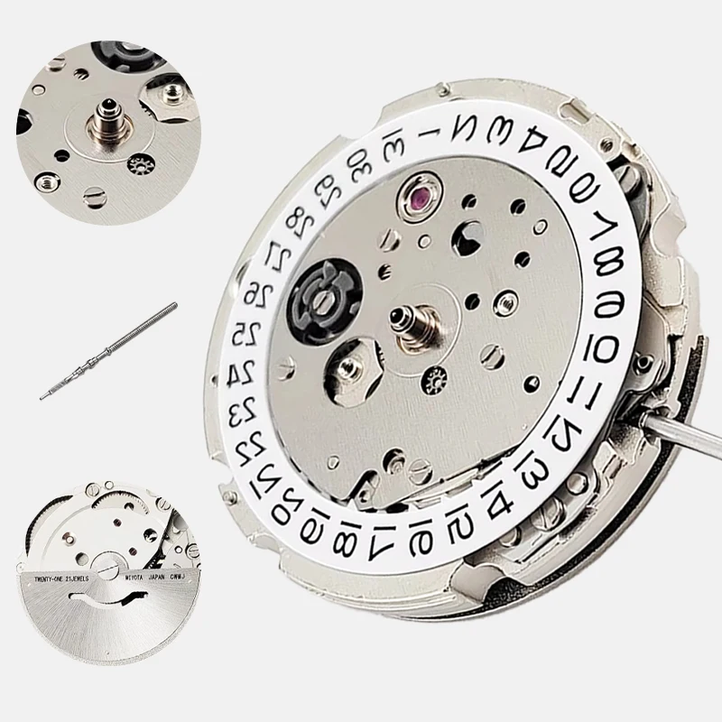 Watch Replacement Movement 21 Jewels Miyota 8215 Movement Date Window Setting Repair Tool High Precision DIY Watch Repair Parts