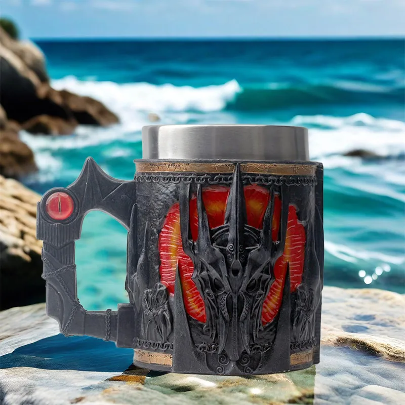 

Lord Of The Rings Fantasy Mugs Medieval European Epic Movies Surrounding Creative Beer Coffee Cups With 600 Ml Large Capacity