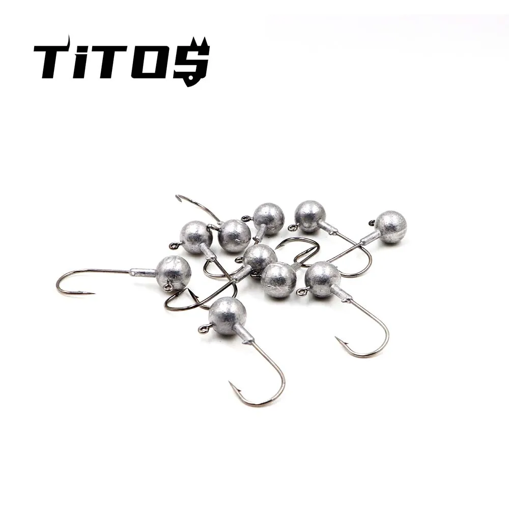 

Lead Head Hook Sharp Natural Color Soft Bait 1-10g Soft Bug Hook JIG Bass Fish Hook Luya Accessories Wholesale