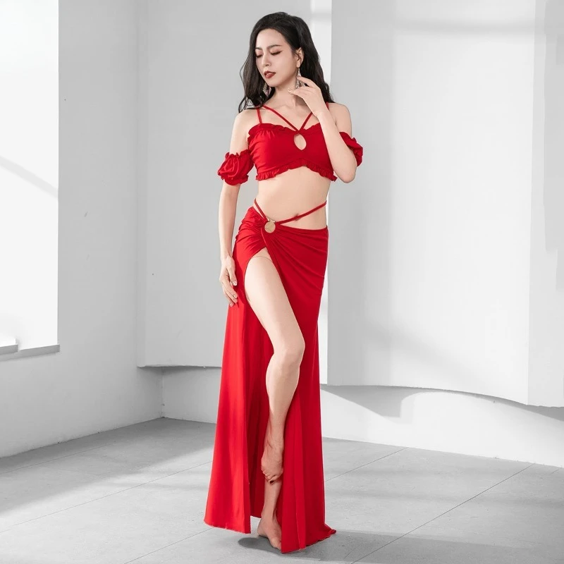 أزياء الرقص الشرقي المخصصة فستان الرقص الشرقي ممارسة الزي الرسمي للمبتدئين زي السامبا أزياء تنكرية ملابس الرقص