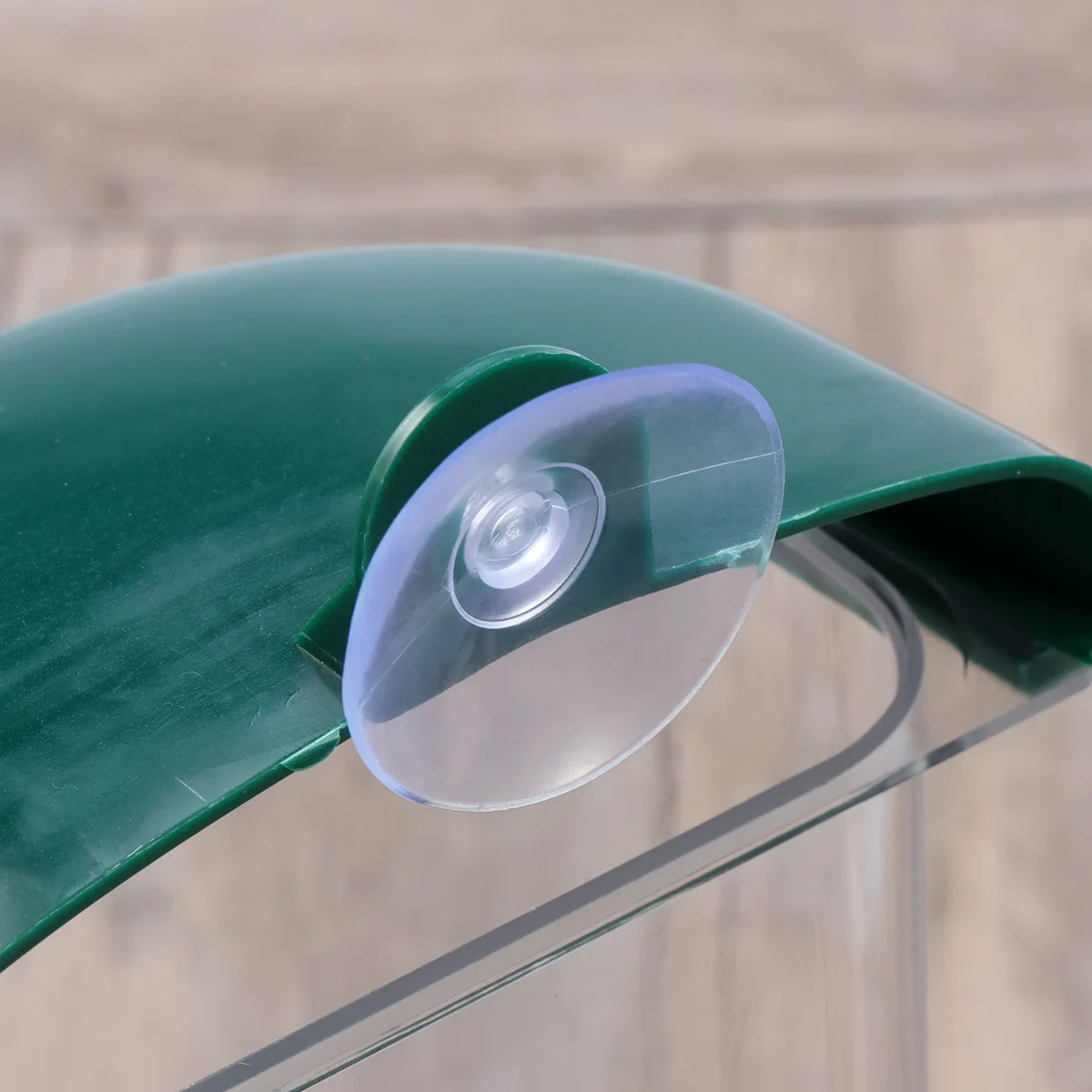 

2Pcs Transparent Plastic Bird Feeder for Home Window Mounting Or Hanging Wild Bird Food Dispenser for Songbird Parrot