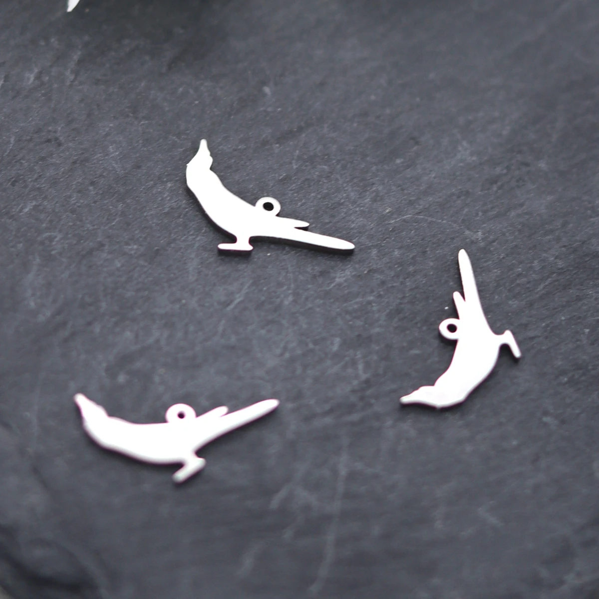 3pcs Cute Bird Charms DIY For Necklaces Pendants Earrings Mini Animals Charms Jewelry Making Accessories