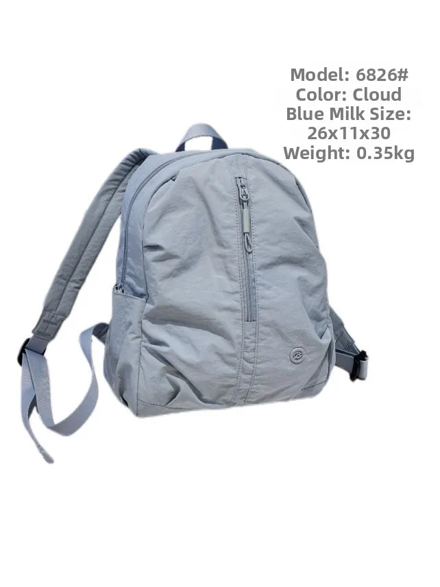 BoBo Casual Large Capacity Unisex Backpack Fashionable Simple Design Travel Bag with Padded Back And Double Shoulder Straps