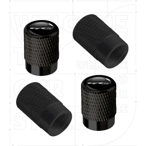 For Kia GT Line K5 K9 Stonic Sportage Stinger LOGO 4pcs Car Wheel Tire Valve Aluminum Caps Tyre Stem Covers Airdust Waterproof