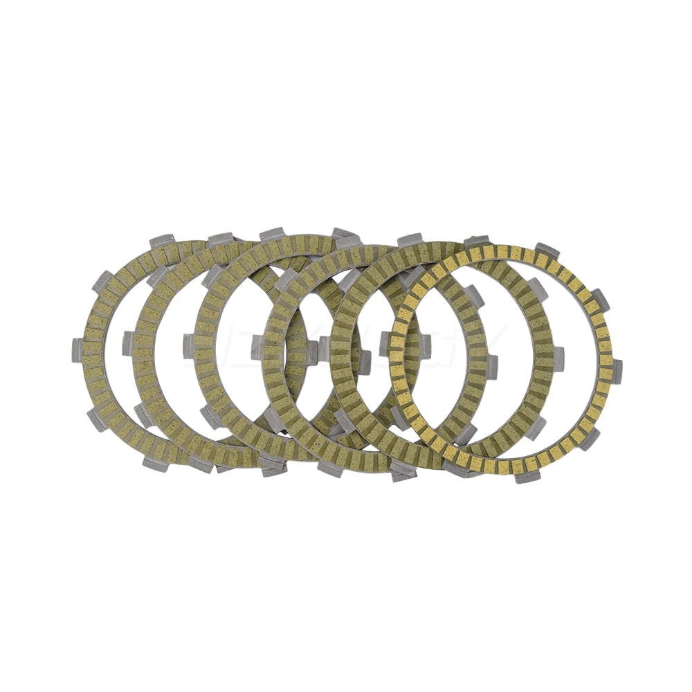 

For Honda NV400DC Shadow Slasher 2000-2008 Motorcycle Clutch Friction Plates 6 PCS Paper Based Kits