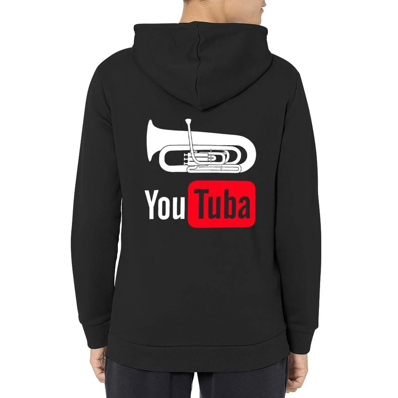 

YouTuba Funny Shirt For Tuba Players Hoodie autumn japanese style men's winter sweater aesthetic clothing man hoodie