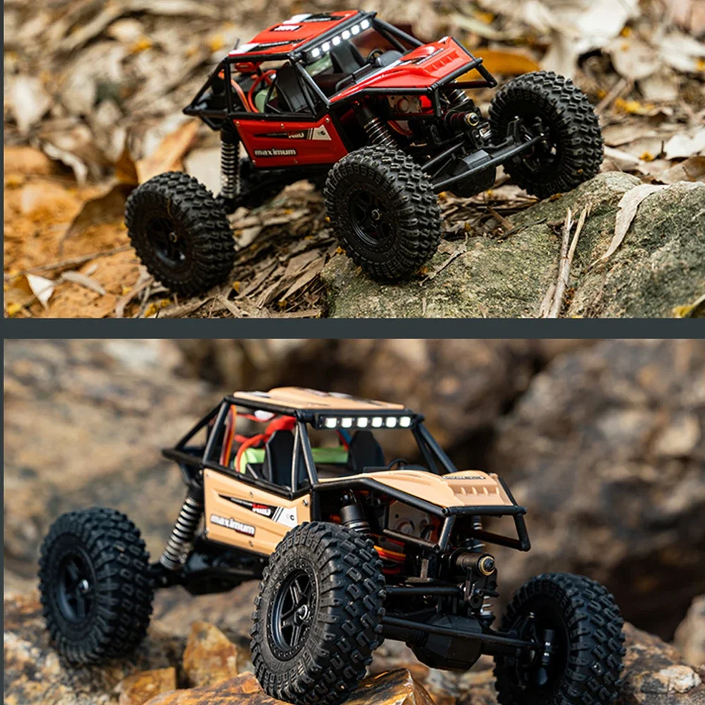 C8808 4WD RC Crawler 2.4G Remote Control Vehicle 1/18 Rock Car Off-road Electric Simulation Climbing Car Toys for Children