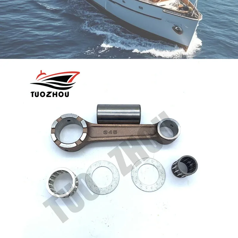 Connecting Rod Kit For Tohatsu Outboard 2T M40C M50C M50D 345-00040  345-00040-M 345-00040-1 Mercury Mariner 2T M50