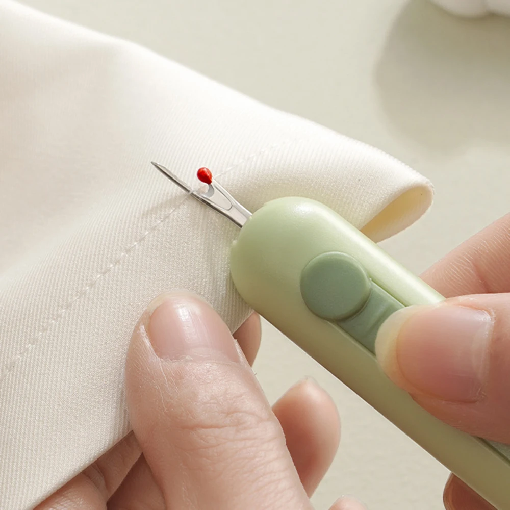 2 In1 Needle Threader Retractable Picking Thread Remover Threader Needlework Double Head Stitch Unpicker DIY Sewing Accessories