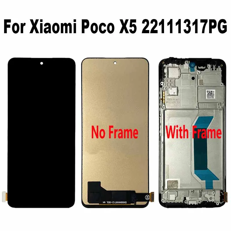 

For Xiaomi Poco X5 22111317PG 22111317PI LCD Display Touch Screen Digitizer Assembly For Xiaomi Poco X5 5G