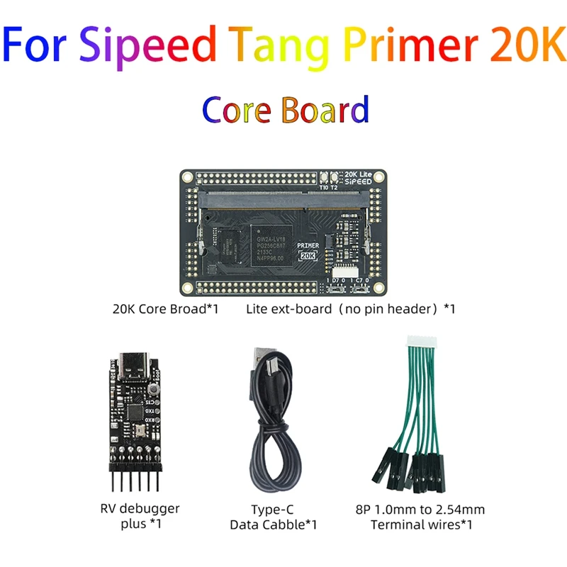 placa-base-para-sipeed-tang-primer-20k-kit-de-placa-base-128m-ddr3-gowin-gw2a-fpga-goai-core-board-sistema-minimo