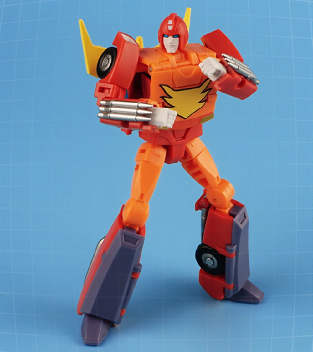 MFT Transformatie MS21 MS-21 G1 Hot Rod Rodimus Prime Flame Walker Mini Pocket Warrior KO Action Figure Robot Speelgoed