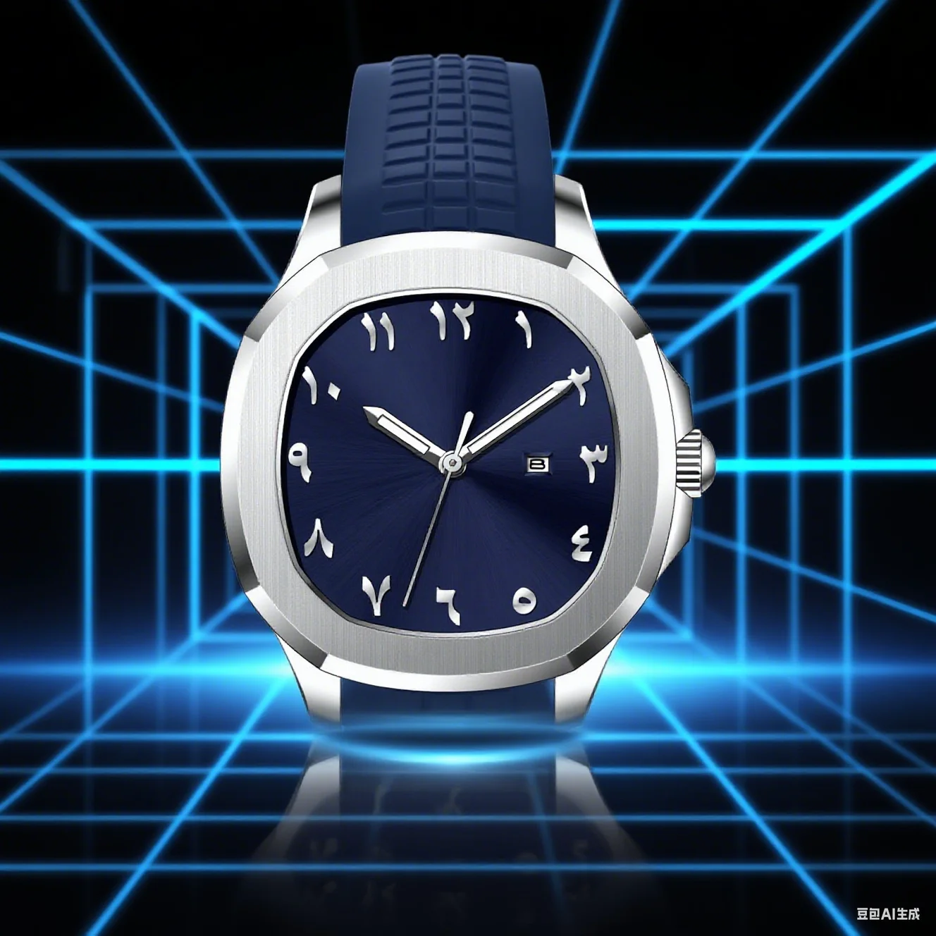 Luxury Men Quartz Watch Arabic Numerals Sports Brand Fashion Silicone Wristwatch Creative Gift Casual Simpple Fashion Watch