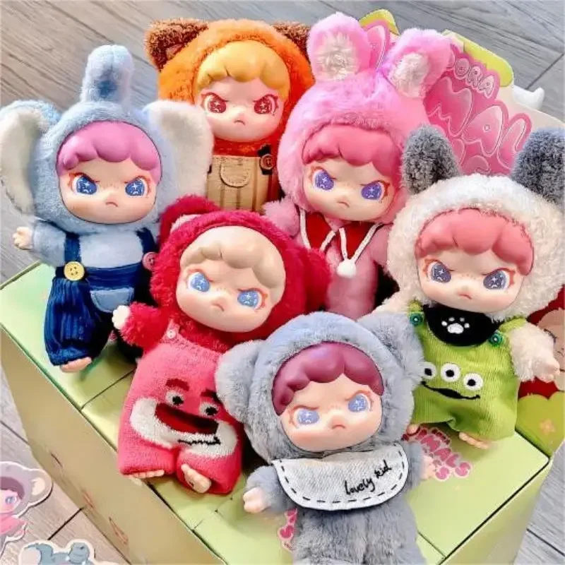Dora Animals Series Vinyl Blind Box Plush Pendant Doll Mystery Boxes Guess Surprise Bag Action Figure Decor Ornaments Gift Toys