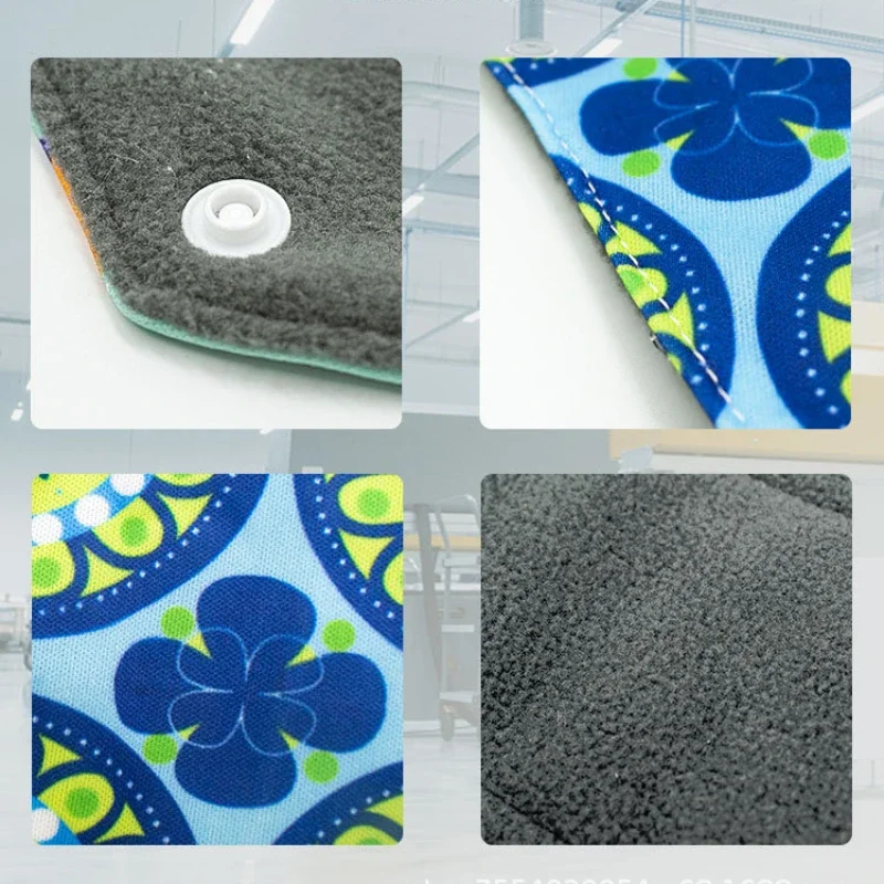 1pc Extra Large Healthy Bamboo Charcoal Daily Pad Night Sanitary Napkin Washable Sanitary Pad Woman Reusable Cloth Menstrual Pad