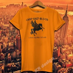 2024 Camp Half Blood T-shirt Percy Jackson Movie Shirt Long Island Sound Greek Demi God Tee shirt Heroes of Olympus Shirt Cotton