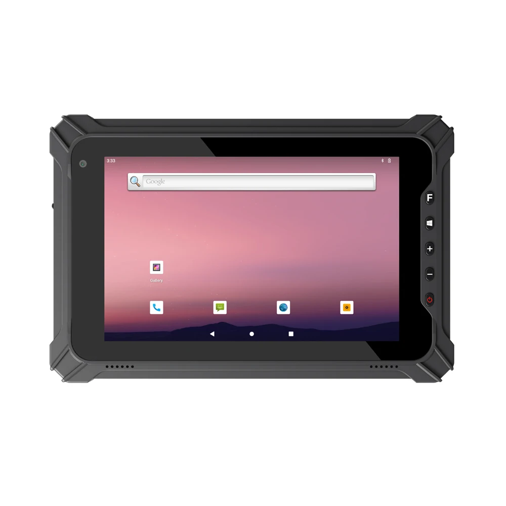 Android 12 GMS Rugged Industrial Computer 8 Inch 10000mAh Tablet PC 8GB+128GB ARM Octa Core 4G LTE GPS NFC Barcode Scanner