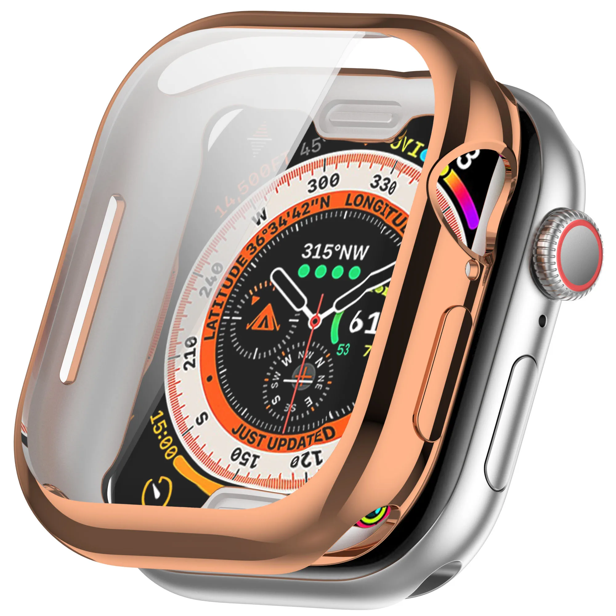 Full Protective Case Cover For Apple watch 10 46mm 42mm SmartWatch Screen Protector for Apple 10 42mm Accessories Frame Case TPU