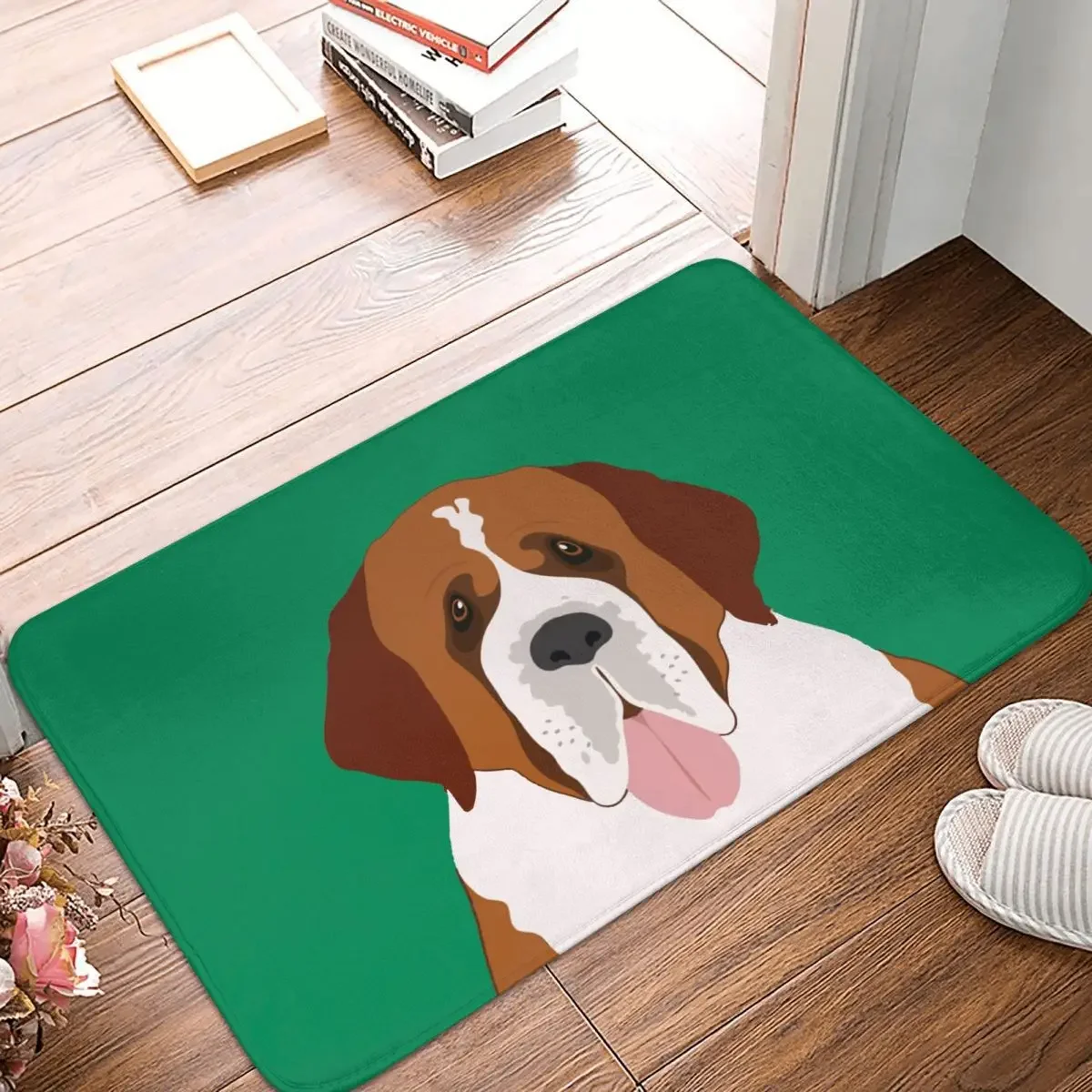 Bath Mat Cute Dog Rug Home Doormat Living Room Carpet Decoration