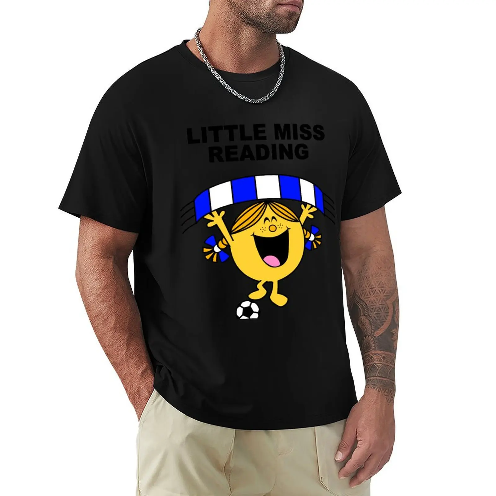 

Little Miss Reading T-Shirt Anime t-shirt hippie clothes luxury clothes men