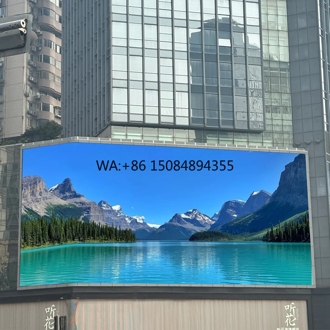 

P6.67 Outdoor Full Color LED Video Wall Waterproof Dustproof High Brightness Display for Advertising Events Mall Shops Stadiums