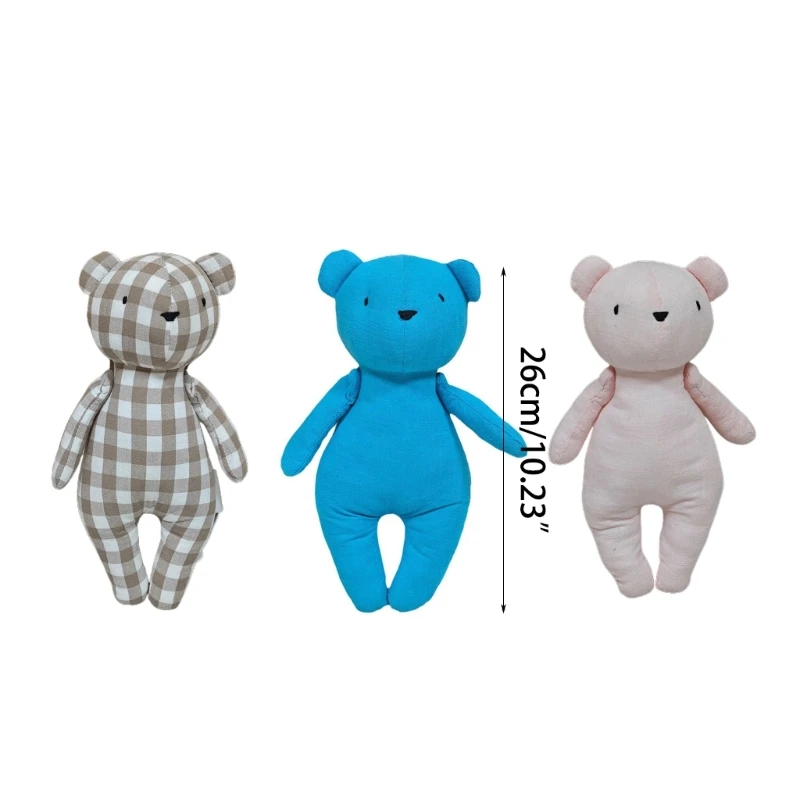 Pano fundo para fotos bebês, decoração para recém-nascidos, adereços para fotos, linda boneca urso