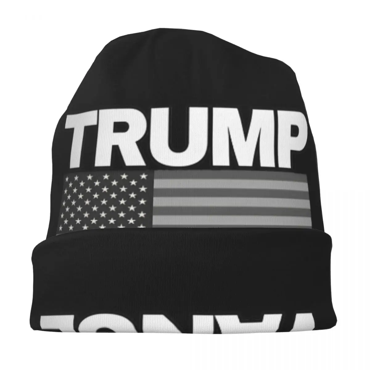 Trump Vance Bonnet Hat Fashion Street President Election Vote Trump Shot Skullies Beanies Hat Unisex Warm Head Wrap Cap