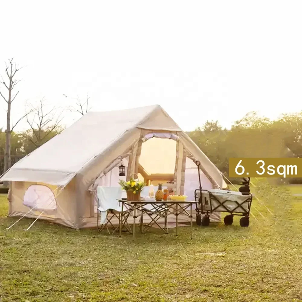 

6.3 Sqm 300D Oxford Cloth Inflatable Air Tent for Camping for Outdoor Adventures